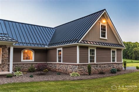 metal siding and roof house colors|textured metal exterior siding.